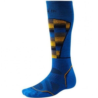 Шкарпетки чоловічі Smartwool PhD Ski Medium Pattern Bright Blue, р. XL (SW SW018.378-XL)