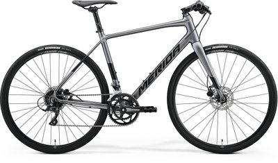 Велосипед міський MERIDA SPEEDER 200, SILK DARK SILVER(BLACK), L (A62211A 00342)