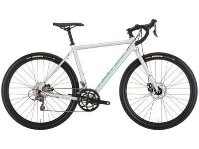 Велосипед гравійний Kona Rove AL 650, 27.5", 2024, Silver, 56 см (KNA B36RV6556)