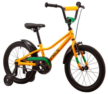 Велосипед детский Pride Flash 18 оранжевый (2000925809069)