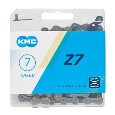 Цепь KMC Z7, 6/7 скоростей, 114 звеньев (KMC Z7)