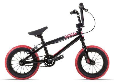 Велосипед детский Stolen Agent 12 " 2021 Black / Dark Red, S (STN SKD-06-36)