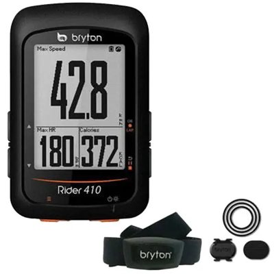 Велокомп'ютер Bryton Rider 410 T (+ датчик каденсу/пульсу) (617060400000)