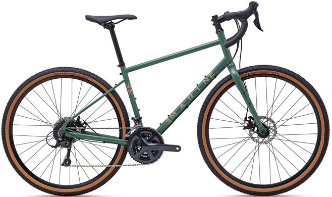 Велосипед 27,5" Marin FOUR CORNERS S 2023 Gloss Green/Tan (SKD-50-96)