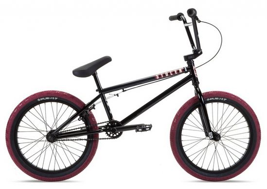 Велосипед BMX Stolen Casino 20" 2021 Black/Blood Red (STN SKD-41-02)
