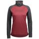 Термофутболка женская Scott W Defined Merino High Neck Shirt, Dark Grey Melange/Ochre Red, L (283805.7051.008)
