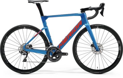 Велосипед шосейний MERIDA REACTO 6000, GLOSSY BLUE/MATT BLUE(RED), XXS (A62211A 01358)