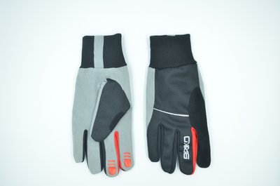 Перчатки велосипедные Briko Wind phase bike glove, Black Grey, M (BRK 12832-M)