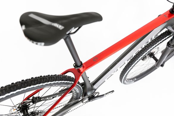 Велосипед Cyclone 29" PRO 1 carbon 19” сіро-червоний, М (22-019)