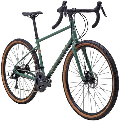 Гравийный велосипед Marin FOUR CORNERS 2021, XL, Gloss Green/Tan, 28" (SKD-32-37)