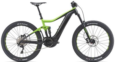 Велосипед електричний двопідвіс Giant Trance E+ 3 Pro 25km/h, 2019, Green/Black, M (90071815)