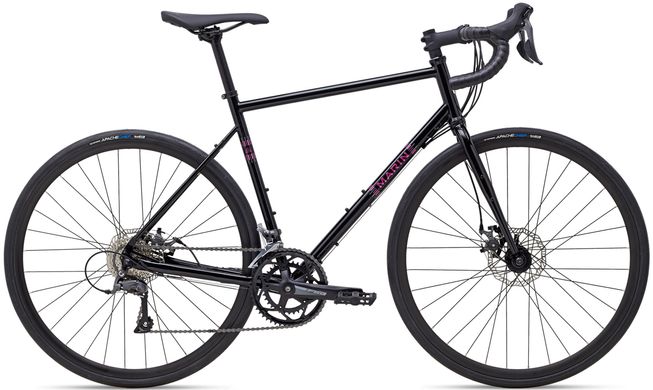 Велосипед гравійний 28" Marin NICASIO 52см 2023 Gloss Black/Pink (SKD-91-39)