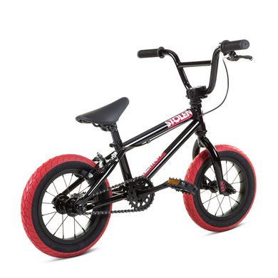 Велосипед детский Stolen Agent 13.25", 2021, Black W/Dark Red Tires (SKD-06-36)