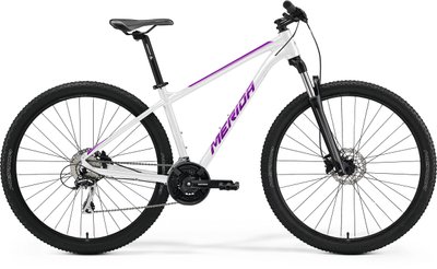 Велосипед гірський MERIDA BIG.NINE 20-3X, WHITE(PURPLE), XL (A62211A 01997)
