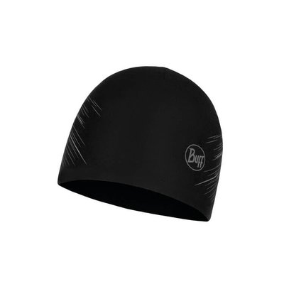 Шапка Buff MICROFIBER REVERSIBLE HAT R-solid black (BU 118176.999.10.00)