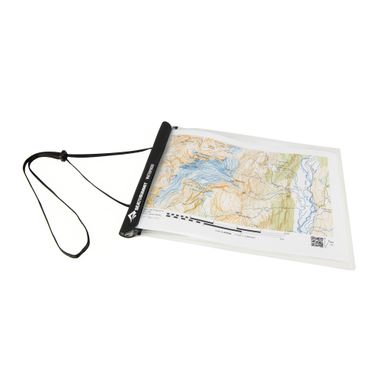 Гермочехол для карты Waterproof Map Case Black, 33 х 28 см от Sea to Summit (STS AWMCL)
