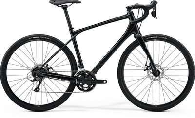 Велосипед гравійний MERIDA SILEX 200, GLOSSY BLACK(MATT BLACK), XL (A62211A 00469)