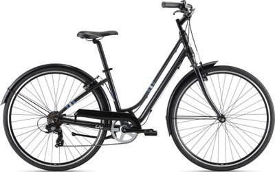 Велосипед городской Liv Flourish 3 28", 2022, Gunmetal Black, S (2200203114)