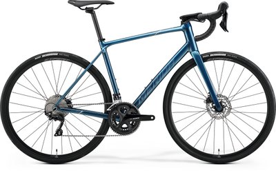 Велосипед шосейний MERIDA SCULTURA ENDURANCE 400, Teal Blue/Silver Blue, M (MRD A62211A 04049-M)