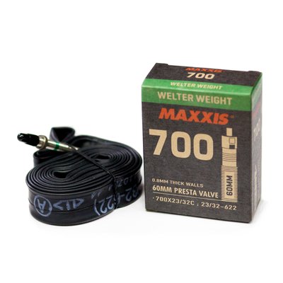 Камера Maxxis Welter Weight 700X23/32C, Presta 60mm (EIB00136200)