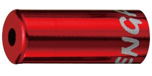 Ковпачок для гальмівного троса Bengal CAPB1RD, алюміній, кол. анодування, сумісний з 5mm сорочкою (6.1x5.1x15), 50шт, Red (CAPB1RD)
