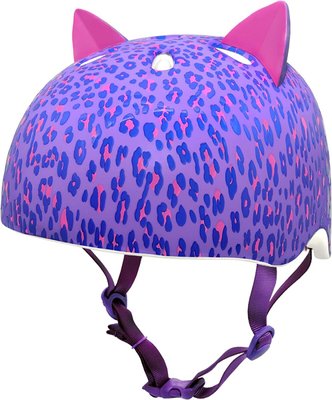 Велошолом C-Preme Krash Leopard Kitty, violet/pink, 54-58 см (7118643)