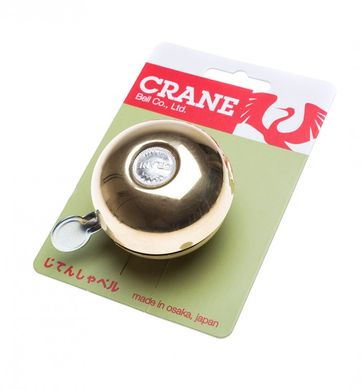 Звонок Crane RITEN, Gold, 57мм латунь, скоба (CR-RTSB-GL)