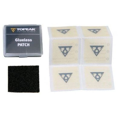 Набір самоклеючих латок Topeak Glueless Patch Kit, 20х6шт (TGP03)