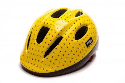Шлем детский Green Cycle FLASH XXS (48-52см), Yellow/Black Glossy