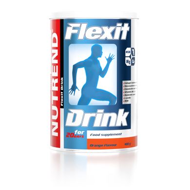 Комплексна харчова добавка Nutrend Flexit Drink 400 g, Апельсин (NRD 865144)