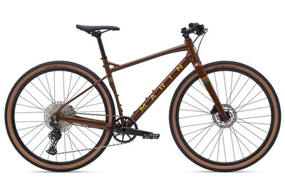 Велосипед гравийный 28" Marin DSX 2, 2023, L, Brown/Yellow (732423004)