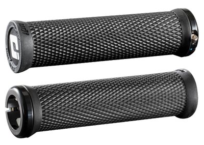 Гріпси ODI Grips Elite Motion, V2.1 Lock-On, Black/Black w/Black clamp (D33MTB-B)