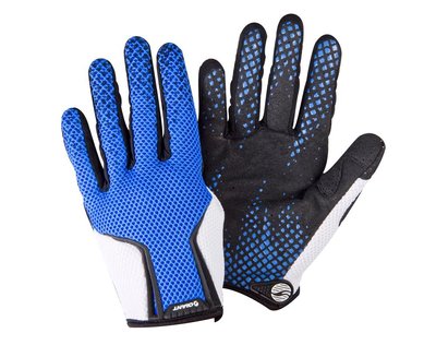 Велосипедные перчатки Giant Trail XC Black/Blue/White, L (GNT 110999)