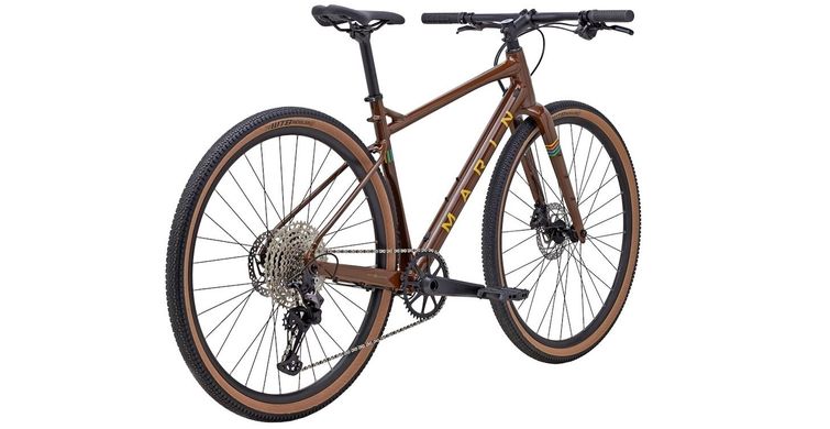 Велосипед гравийный 28" Marin DSX 2, 2023, L, Brown/Yellow (732423004)