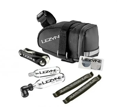 Підсідельна сумка та набір аксесуарів Lezyne M-Caddy CO2 Kit, 0.4 л, Black, Y14 (4712805 982936)