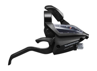 Тормозная ручка/шифтер (моноблок) Shimano Altus ST-EF500 правая 8 скоростей + тросик черный (OEM) (SHMO ESTEF5002RV8AL)