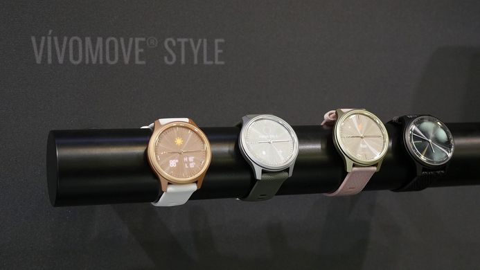 Смарт-часы Garmin Vivomove Style, Rose Gold/White (753759234430)