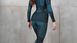 Фото Термофутболка с длинным рукавом женская Accapi XPerience, Black/Turquoise, XS/S (ACC XА811.9946-XSS) № 6 з 8