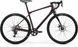 Велосипед гравійний MERIDA SILEX 300, SILK BURGUNDY RED(BLACK), L (A62211A 01929)