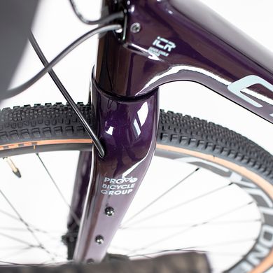Велосипед Cyclone 700c-CGX-carbon 52cm фіолетовий, S (22-002)