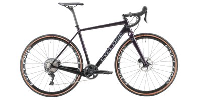 Велосипед Cyclon 700c-CGX-carbon 52cm фиолетовый