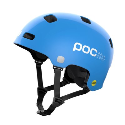 Детский велошлем POCito Crane MIPS Fluorescent Blue, M/L (PC 105708233MLG1)