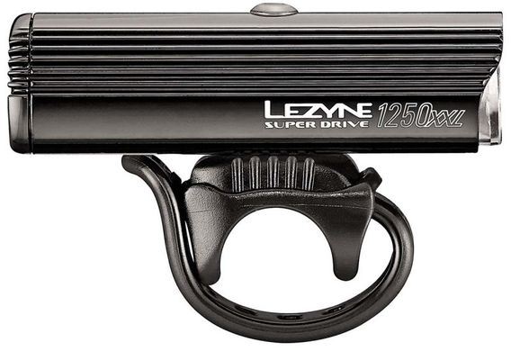 Велофонарь передний Lezyne Super Drive 1250 XXL Loaded, black (GNT-LZN-SUPER-DRIV-LOADED)
