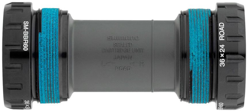 Компоненти каретки Shimano Ultegra SM-BBR60I ITA 70mm Bottom Bracket, Black/Grey (SHMO ISMBBR60I)