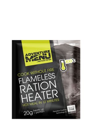 Безполум'яний розігрівач їжі Adventure Menu Flameless heater 20g (AM 6001)