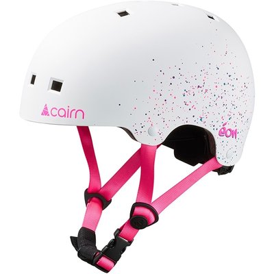 Шлем велосипедный Cairn Eon Jr I White / Pink, 53-55 см (CRN 0300329-01-5355)