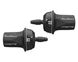 Ручки перемикання передач (ліва+права) Sunrace M21 R8/L3, індексні, Black/Grey (SRC SHLC-62-27)