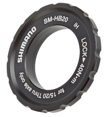Стопорне кільце зовн. Shimano SM-HB20 Lock Ring, монтаж вісь 12/15/20мм THRU AXLE (OEM) (SHMO ASMHB20)