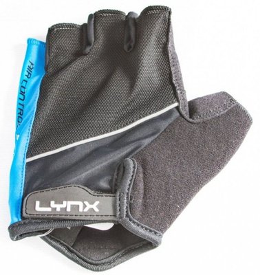 Велосипедні рукавички Lynx Pro, Black/Blue, L (01-8001 BLACK/BLUE L)