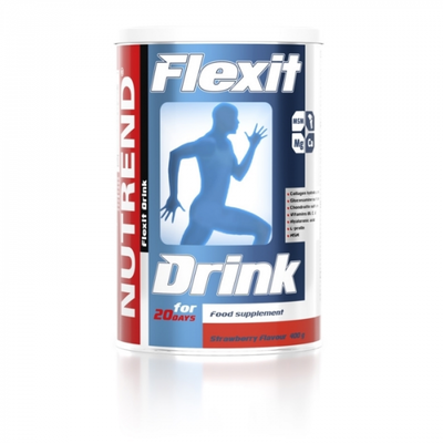 Комплекс для суглобів Nutrend Flexit Drink 400 g Полуниця (NRD 038146)
